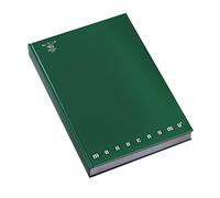 (TG. A4) Pigna Monocromo Cartonato 00716785M, Quaderno formato A4, Rigatura 5M,