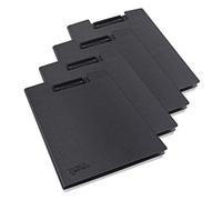 (TG. A4) Rapesco 1641 Germ-Savvy Antibatterico Cartella Portablocco A4, Nero, Co