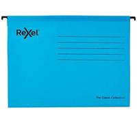(TG. A4) Rexel 2115587 A4 Classic rinforzata sospensione, colore: Blu, 25 Pezzi