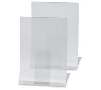 (TG. A4) SIGEL TA160 Porta-avvisi da tavolo/Porta-brochure da banco, pieghevole,