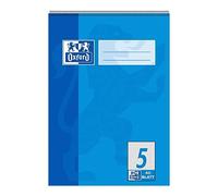 (TG. A5, 10er-Pack) Oxford - Blocco scuola in formato A5 con rilegatura a spiral