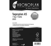 (TG. A5) Avery Dennison Zweckform Chronoplan 50223 Agenda 2013 / A5 / 1 giorno p