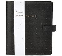 (TG. A5) Filofax A5 MoSulight Organizzaare, Nero - NUOVO