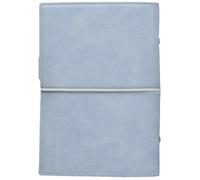 (TG. A5) Filofax - Domino, diario personale, colore: azzurro chiaro, pale blue -