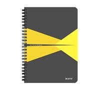 (TG. A5) LEITZ OFFICE Blocco in cartoncino - F.to A5 - Righe - Giallo - 44590015