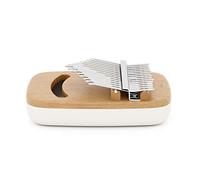 (TG. A5) Umbra Strumba Kalimba Pianoforte a pollice, Faggio, Bianco/naturale - N