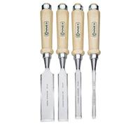 (TG. Assortiment 8, 14, 22, 30 mm) Connex COX861000 - Set di 4 scalpelli per leg