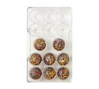 (TG. AURORA) Decora 0050155 Stampo Professionale Cioccolatino Aurora, 14 Cavit ,