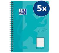 (TG. B5) 'Oxford College Block"Touch | Confezione da | B5 | 80 fogli | con bordo