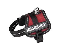 (TG. Baby 1) Julius-K9 Pettorina K9, Taglia: Baby 1, Borgogna - Tela di Sacco -