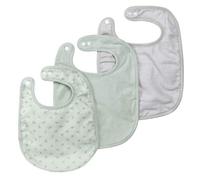 (TG. baby) roba Set 3 Bavaglini Bio, Mussola di Cotone 100% Biologico, 23 x 30 c