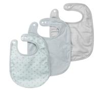 (TG. baby) roba Set 3 Bavaglini Bio, Mussola di Cotone 100% Biologico, 23 x 30 c