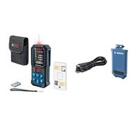 (TG. + Batteria 3.7V) Bosch Professional Distanziometro laser GLM 50-27 C + Bosc