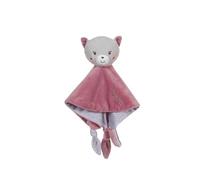 (TG. Bébé) Gipsy Toys - Carre Doudou Cat - Gamma Bamboo - 24 CM S/Card