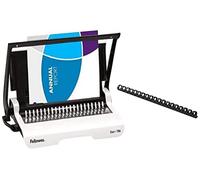 (TG. Bianco) Fellowes Crc56275 Rilegatrice Star+ 150 A Dorsi Plastici, Capacit