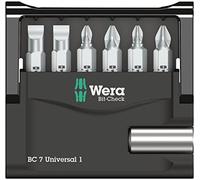 (TG. Bit-Check 7) Wera 05073406001 Assortimento di punte Bit-Check 7 Universal 1