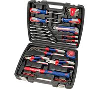 (TG. Blowmould-Koffer) kwb valigetta portautensili incl. punte di cacciavite, 42