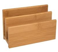 (TG. Briefständer) Wedo 61307 Supporto da Lettera in Bambù, 2 Scomparti, dimen