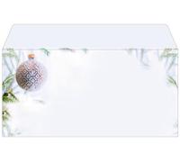 (TG. buste - 50 pezzi) SIGEL Buste natalizie 22 x 11 cm - NUOVO