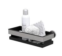 (TG. BxHxT: 30 x 8 x 13,8 cm) Tiger Noon Cestello Doccia, Inossidabile, Acciaio