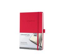 (TG. ca. A5) SIGEL CO654 Taccuino Conceptum, copertina rigida, 194 pagine a quad