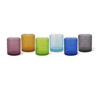 (TG. Capacit : 300 ml) Excelsa Aurora Set 6 Bicchieri Multiuso, Vetro - NUOVO