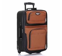 (TG. Carry-On) Travel Select Amsterdam - Trolley verticale espandibile, Arancion