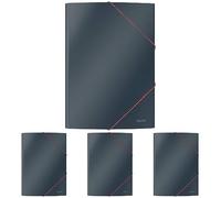 (TG. Cartella a 3 Lembi (Confezione da 4)) Leitz Cosy Cartella a 3 Lembi, Format