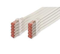 (TG. Cat-6 - 1 m (10 Pezzi)) Cavo FTP CAT 6 S/Alimentazione di rete, LSZH, Rame,