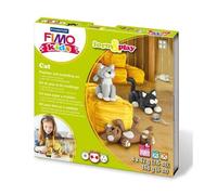 (TG. Cats) STAEDTLER 8034 16 LZ Fimo - Set per gatti e giochi - NUOVO