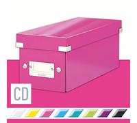 (TG. CD) LEITZ CLICK & STORE contenitore per CD - Fucsia metallizzato - 60410023