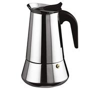 (TG. centimeters) Ilsa - Moka Expresso Inox bonkaffe, colore: argento 9 tazze