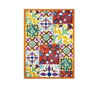 (TG. Cm. 70 x 50) Excelsa Lisbona Canovaccio da Cucina - NUOVO