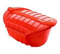(TG. cm) Lékué - Cocotte, 3-4 persone, color rosso - NUOVO