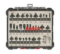 (TG. Codolo di 1/4") Bosch Professional 2607017476 30tlg. Set di frese (per legn
