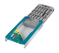 (TG. Coffret 17-tlg SL,PH,PZ,TX) wolfcraft Bit-box con impronta a taglio / a cro