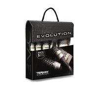 (TG. Combo) Termix Evolution Soft - Pack di 5 pennelli termici per capelli tondi