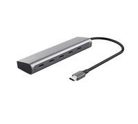 (TG. Compatto) Trust Halyx 5 Porte Hub USB C, 4x USB-C e Porta di Alimentazione
