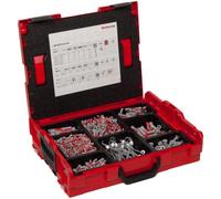 (TG. completa) Fischer Duoline L-Boxx 560491, Valigetta Attrezzi, Assortimento T