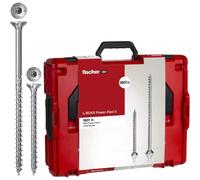 (TG. completa) Fischer, Powerfast L-Boxx 560783, Valigetta Attrezzi Impilabile,