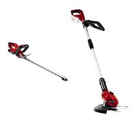 (TG. Con Batteria da 2.0 Ah e Caricabatteria) Einhell 3410683 Tagliasiepi Doppia