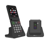 (TG. con caricatore da tavolo) TTfone Telefono cellulare pieghevole TT660 per an