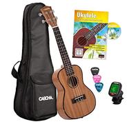 (TG. Concerto) Cascha Premium Mogano Ukulele Soprano Kit ukulele Konzert - NUOVO