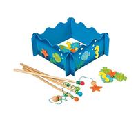 (TG. Confezione da 1) 8196 Gioco della pesca «Mondi di mare» small foot, in le