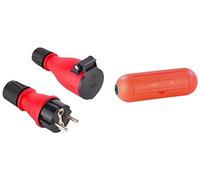(TG. Confezione da 1) Electraline 92383 Set Di 1 Spina E 1 Presa Professionale S