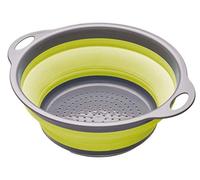 (TG. Confezione da 1) Kitchen Craft Colourworks, Scolapasta pieghevole, 24 cm, c