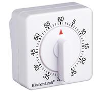 (TG. Confezione da 1) Kitchen Craft - Timer a Molla da 60 Minuti - NUOVO