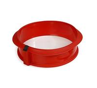 (TG. Confezione da 1) Lékué - Stampo tondo apribile con piatto in ceramica, 23