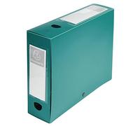 (TG. Confezione da 10) Boite de classement a pression dos 80mm polypropylene 7/1