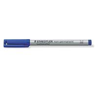 STAEDTLER Folienstift non-permanent Lumocolor, blau, wasserlöslich, Made in Germ